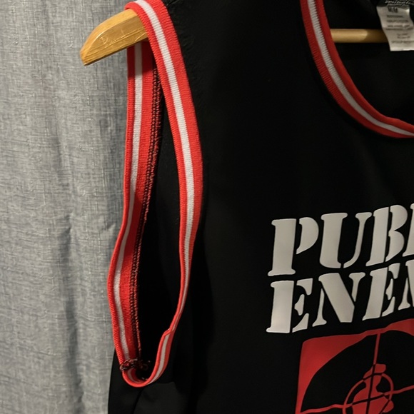 Public Enemy. Lil Wayne Wayne 85 basketball jersey. Medium.  Polyester. Black - Picture 5 of 5